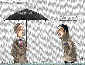 Brexit, England, Grossbritanien, EU, Wetter, Regen