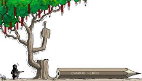 Charlie Hebdo, Satire, Cartoon, Karikatur, Nebelspalter
