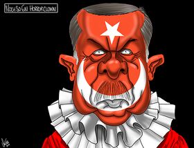 Türkei, Erdogan, Medien, Pressefreiheit, Horrorclown