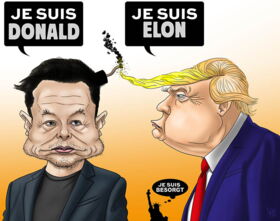 Trump, Musk, Chaos, Charlie, Je suis Charlie , USA