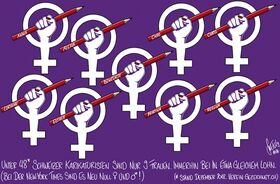 Frauen, Frauenstreik, Gleichstellung, Gleichberechtigung, Lohngleichheit, Cartoon, Karikatur, Karikaturistin, New York Times
