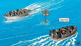 Grexit, Griechenland, Flüchtlinge, Afrika, EU