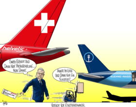 Swiss, Klaus-Michael Kuehne, Kuehne und Nagel, Luftfahrt, Airline