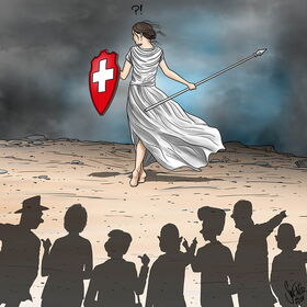 Schweiz, Nationalfeiertag, Bundesrat, Helvetia, 1. August