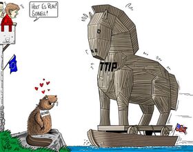 TTIP, Freihandel, USA, EU, Troja