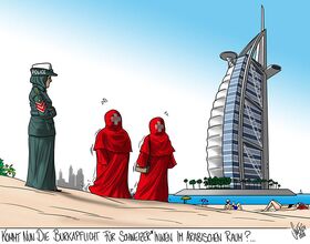 Burkaverbot, Burka, Schweiz, Abstimmung, Dubai, VAE, Saudi Arabien, Arabien