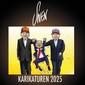Jahrbuch, 2025, Cartoon, Karikatur, Swen, Silvan Wegmann