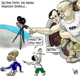 Sepp Blatter, Thierry Henry, Wettskandal
