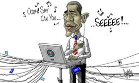 NSA, UNO, USA, Obama, Spionage, Abhörskandal