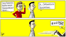 Satire, Cartoon, Karikatur, Heilige