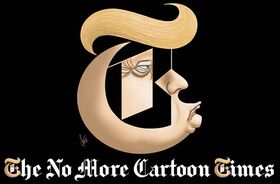 NYT, New York Times, Donald Trump, Trump, USA, Cartoon, Karikatur, Pressfreiheit, News, Fakenews, Medien, Presse, Zeitungen