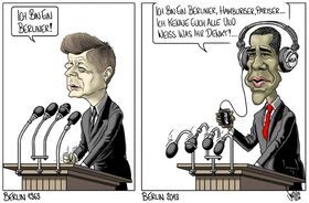 Obama, NSA, USA, Berlin