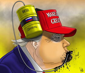 Trump, Diesel, Russland, Ukraine, Benzin, Selenskyj, Oel, Krieg, USA