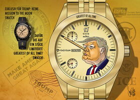 Mission to the Moon, Swatch, ESTA, USA, Uhr, Hayek