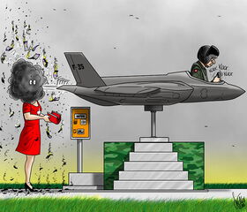F-35, Kampfjet, Armee, Finanzen, Geld, Finanzdebakel. USA, Schweiz