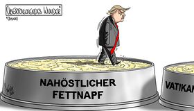 Trump, EU, Israel, Saudi Arabia, Vatican, Papst, Bruxelles, Fettnapf, USA, NATO