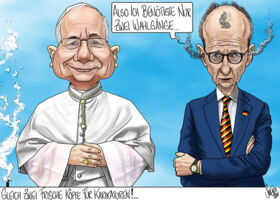 Papst, Leo, Rom, Vatikan, Katholiken, Kirche, Christen Kanzler, Friedrich Merz, Bundestag, Deutschland, Wahl
