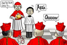 Argo, Oscar, Papst