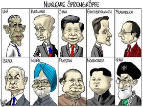 Obama, Atombomben, Nukleare Sprengkoepfe