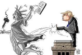 USA, Wahlen, Trump, Clinton, President, Liberty