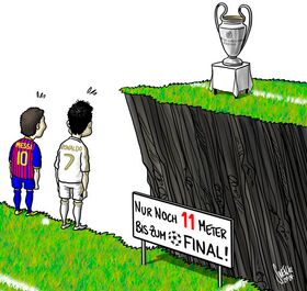 Messi, Ronaldo, Champions League, Barcelona, Real Madrid