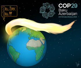 Weltklimakonferenz, COP, Klima, Trump, Drill Baby, Öl, Gas, Baku, Klimawandel, climate change