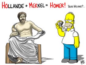 Merkel, ollande, EU