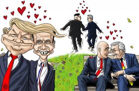 Trump, Kim, Macron, Steinmeier, Berset, USA, France, Nordkorea, Korea, Südkorea, Deutschland, Schweiz