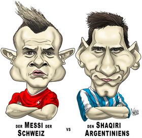 WM, Brasilien, Schweiz, Argentinen, Messi, Shaqiri