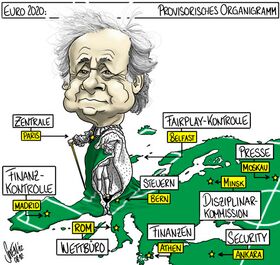 Platini, Euro 2020