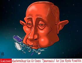 Marssonde, Schiaparelli, Mars, EU, Russland, Putin, Sanktionen