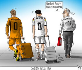 Fussball, WM, Deutschland, Niederlande, Parmelin, Bundesrat, Trump, USA, Reise, Zoll, Deal