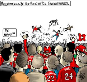 Eishockey, WM, Schweiz, Viezeweltmeister