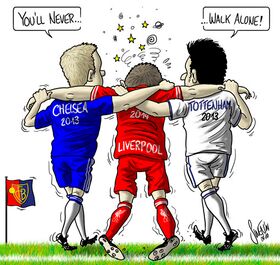 Champions League, FC Basel, FC Liverpool, Chelsea, Manchester United, Tottenham Hotspur