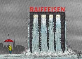 Guy Lachappelle, Raiffeisen, Hochwasser, Bank