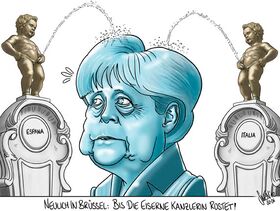 Euro, Angela Merkel, Bruessel, EU