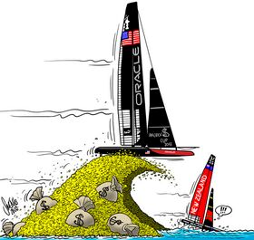 America's Cup, Team Oracle, Neuseeland