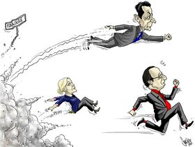 Sarkozy, Hollande, le Pen, La France, Toulouse