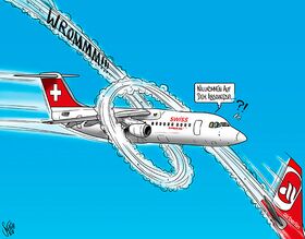 Swiss, Air Berlin, Jumbolino, Fluggesellschaft