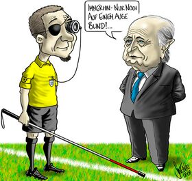 FIFA, Torkamera, Blatter