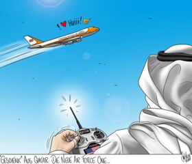 Trump, Flugzeug, Air Force One, Qatar, Korruption, Bestechung, USA