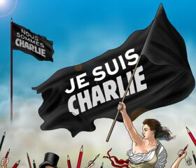 Charlie Hebdo, Terror, Anschlag, Satire, Cartoon, Karikatur, France
