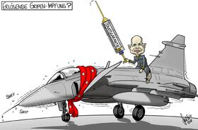 Gripen, Ueli Maurer, Kampfjet