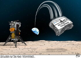 Pierin Vincenz, Raiffeisen, Moonlander, Odysses, NASA, Mond