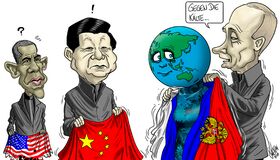 Asien-Gipfel, Xi Jinping, China, Putin, Russland, Obama, USA