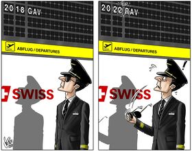 Swiss, Aeropers, Kapers, GAV, RAV Airline, Luftfahrt