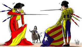 Spanien, Katalonien, Referendum, Unabhängigkeit, Barcelona, Torero