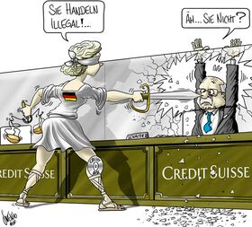 Credit Suisse, Razzia, CD