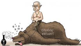 Russland, Putin, Wirtschaft, Bär