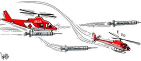 Rega, Air Glaciers, Helikopter, Rettung